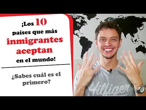 Qué país recibe inmigrantes para trabajar