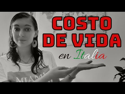 Cuánto cuesta vivir un mes en Italia