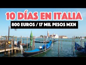 Cuánto se gasta diario en Italia por día