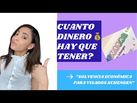 Cuánto dinero se necesita para la visa Schengen